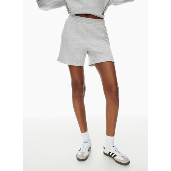 Aritzia Pants - Aritzia TNA Cozy Gray Sweat Shorts Lounge Casual With Pockets Cotton